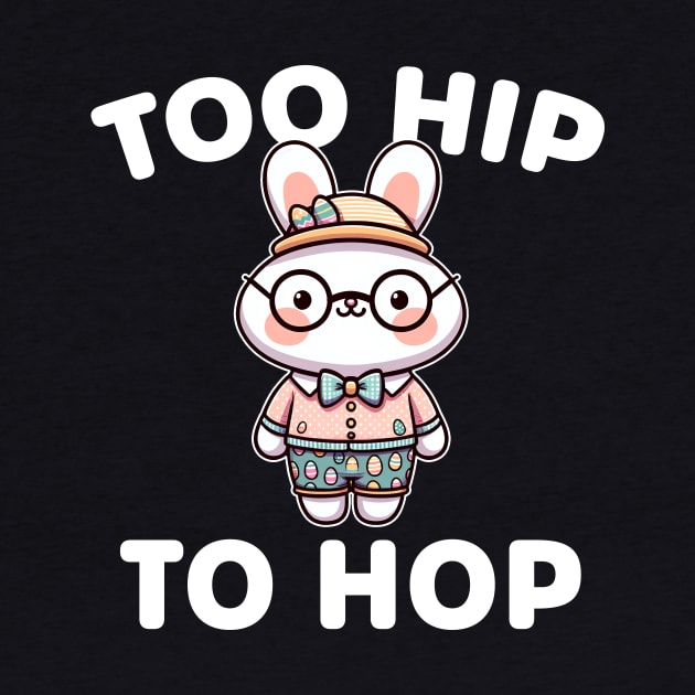 Too Hip to Hop Easter Bunny Hip-Hop Rabbit by razlanisme